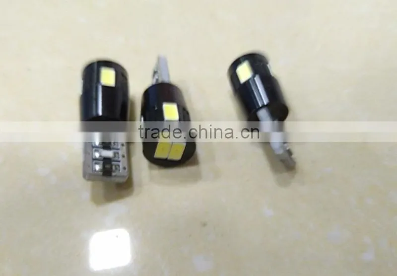 factory supply canbus t10 5630 ,9-32v auto bulb , car led bulbs
