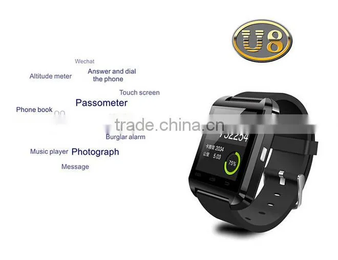 u8 bluetooth smart bluetooth watch wristwatch u8 watch