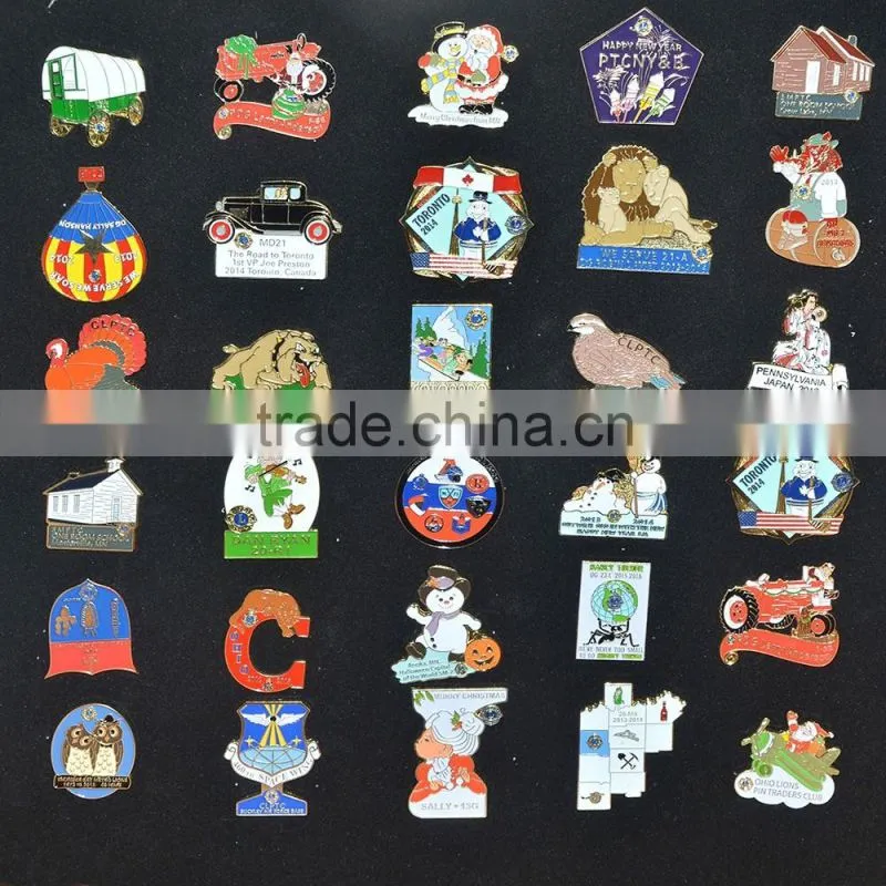 High quality gold metal pin for sale
