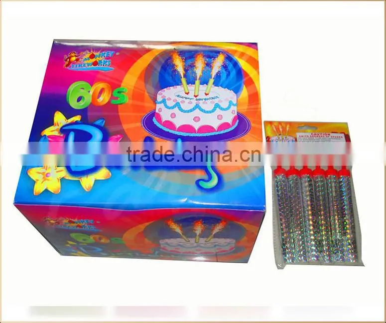 2015 Champagne bottle sparklers/Birthday cake sparklers