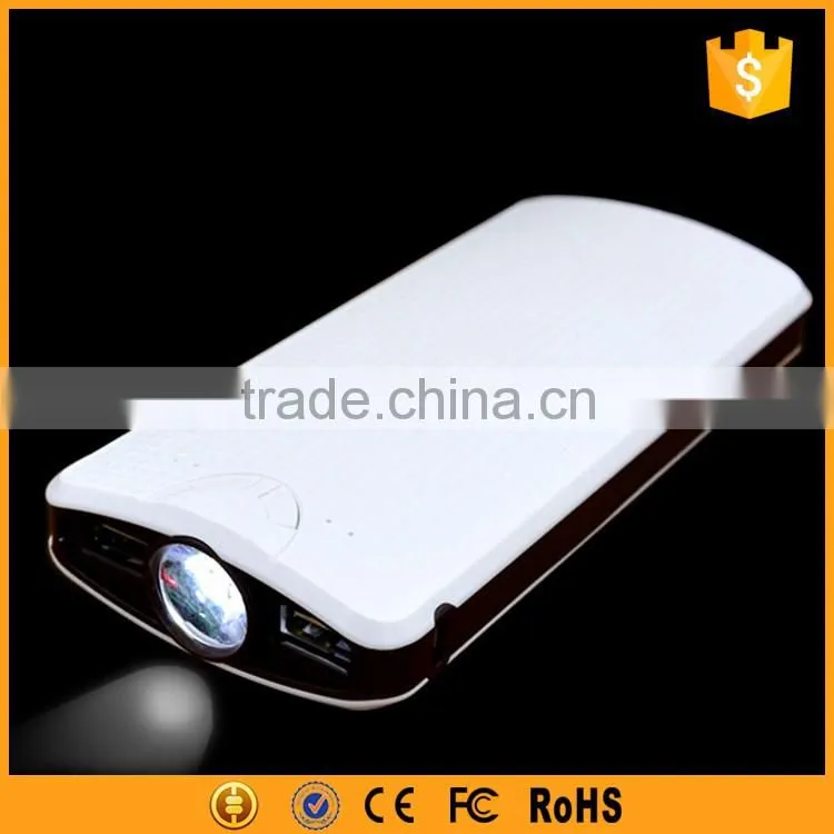 Newest style 12000mah power bank for samsung galaxy tab with reading lamp