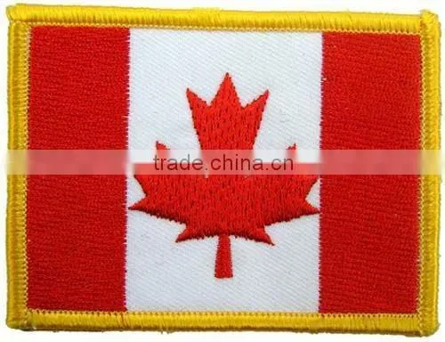 Embroidered Canada Flag Patch
