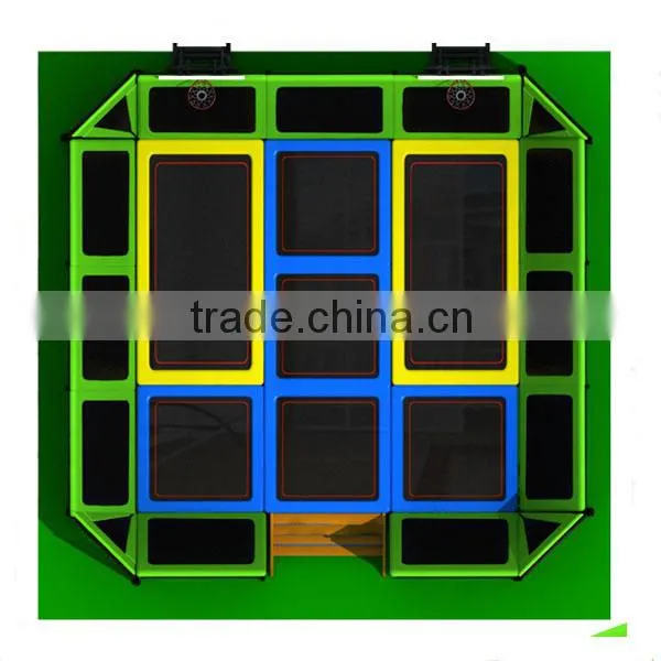 Small gymnastics trampoline courts indoor trampoline park for children