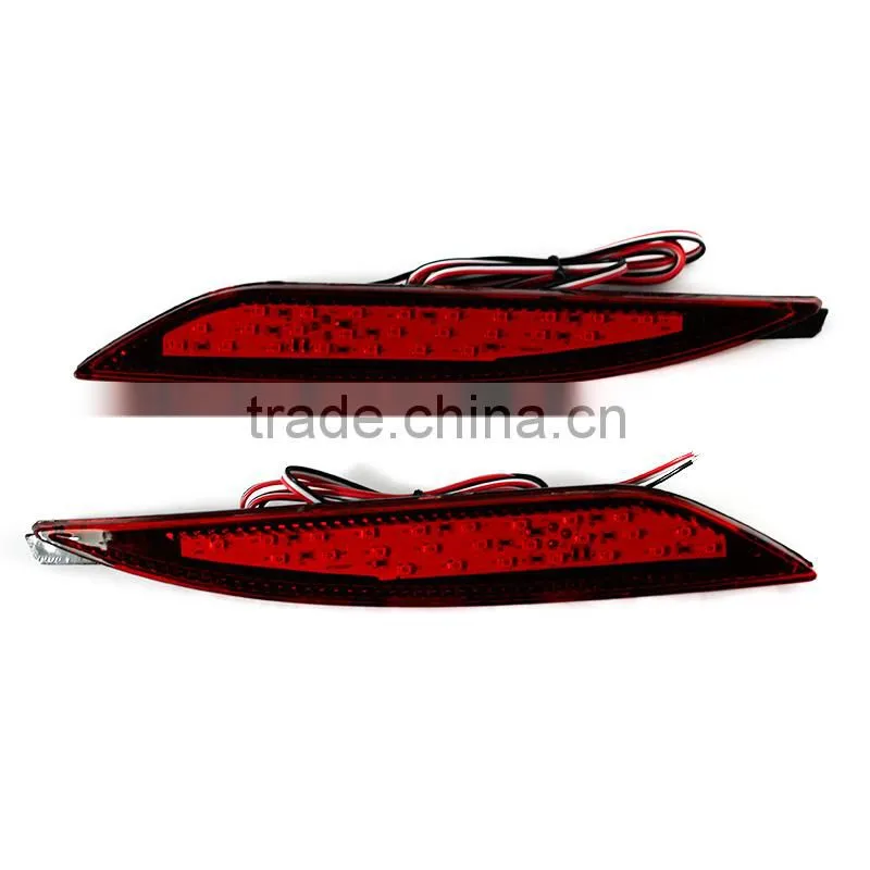 FOR 08-14 sonata rear bumper Backup Tail Rear Bumper Lamp LED Reflector stop Brake light hyundai rear bumper