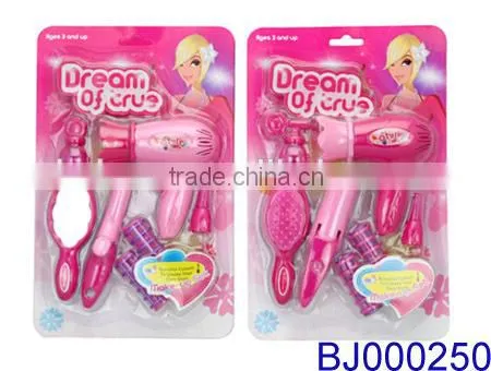 New kid toy wholesale toy factory fancy girls plastic hair salon toys