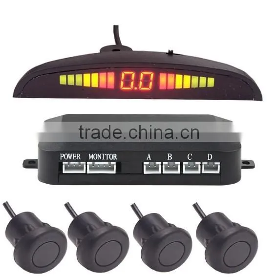 Rear View LED Disply Reverse Parking Sensors for Cars