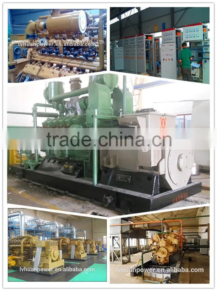 Combined cycle power plant High performance natural gas engine 1000kva generator
