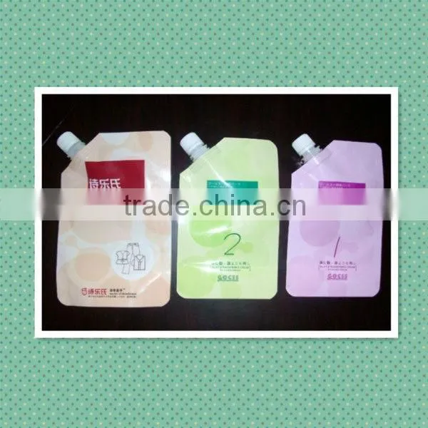 Hot sell stand up pouch with spout for liquid