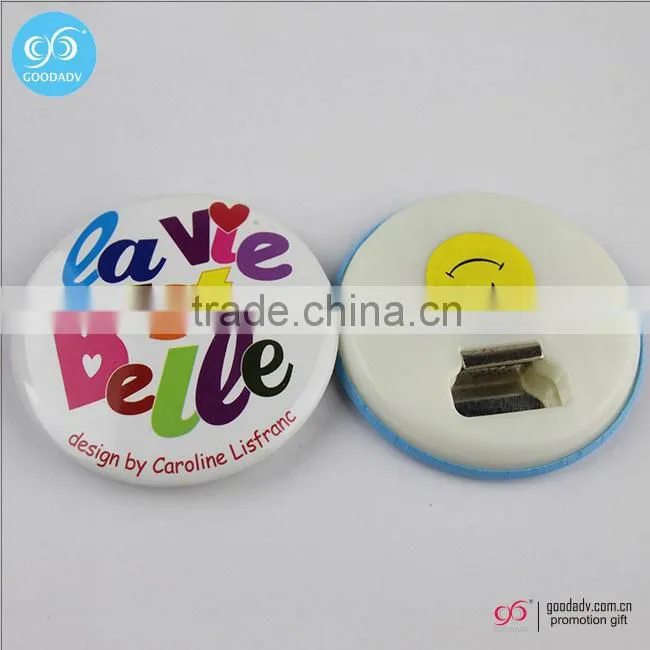 2016 new design colorful tin opener promotional gifts
