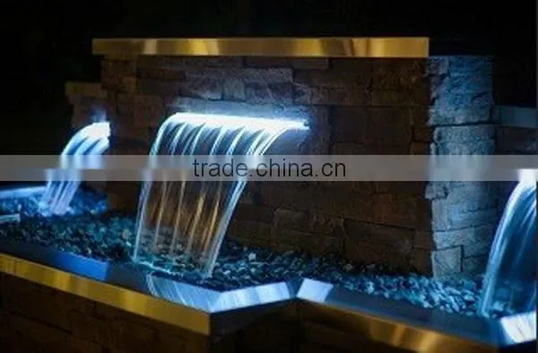 led waterfall light for indoor and outdoor decoration