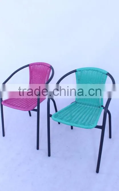 new color rattan chair for garden