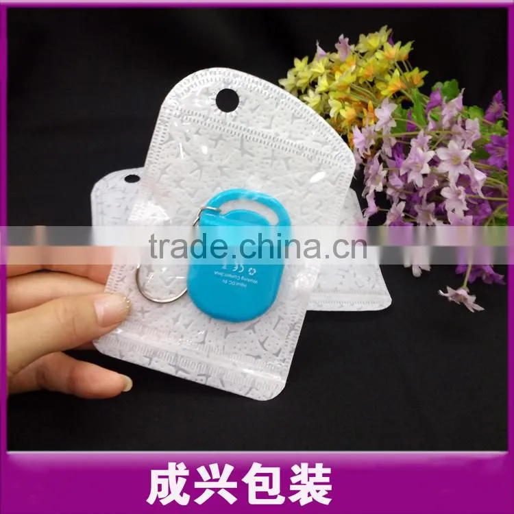 8.5*13cm(3.35*5.1")accessories zip pouch/pvc small bag/plastic packaging sleeve/poly bag