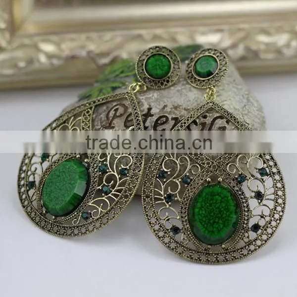 bohemia vintage big size sample order alloy earring