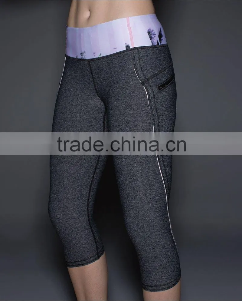 Fashion design top workmanship nylon and spandex yoga tight for women wholesale yoga pants
