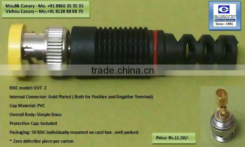 BNC SOCKET SQUARE