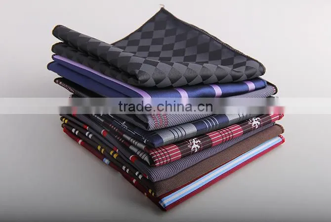 Custom hotsale printed polyester pocket square