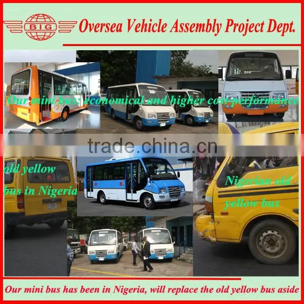 SKD/CKD diesel commuter bus for sale in Nigeria