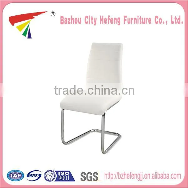 Cheap wholesale high quality white metal modern dining set