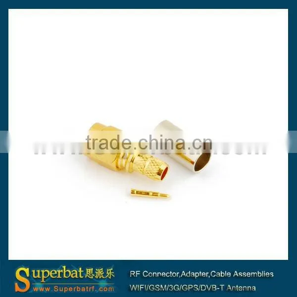 sma cable sma plug RF Connector SMA Crimp Plug Connector For LMR195 RG58 RG142 RG400