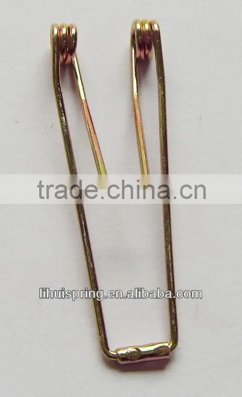different shape spring clamps