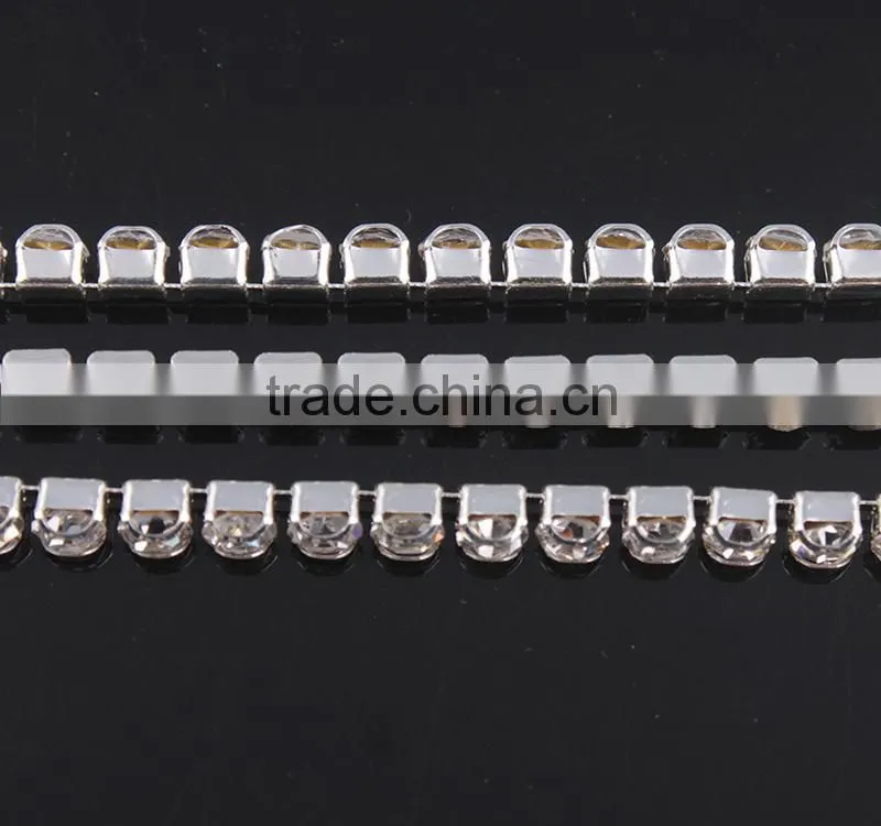Newly fashion design crystal rhinestone wholesale cup chain