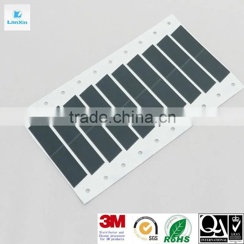 Die cut fire resistant plastic PC sticker