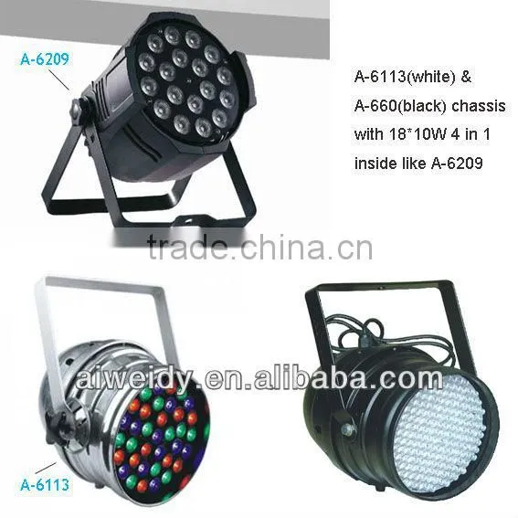 10w 18pcs RGBW 4IN1 LED PAR CANS