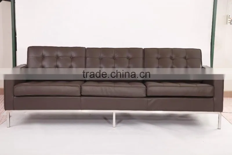Alibaba modern designer furniture factory Florence knoll sofa set for living room