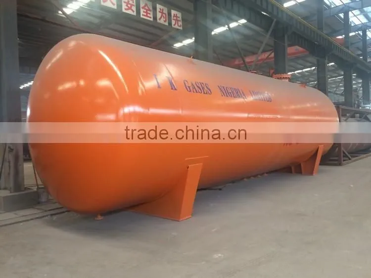 Factory sale customized high quality top grade Q345R/Q370R 80m3 propane storage tank for lpg