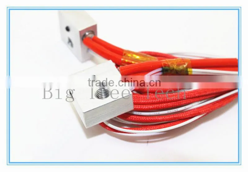 2016 New Makerbot 3D printer Rapid Heating Aluminum Improved Heating Blocks MK7 MK8 Special Print Head Accessories