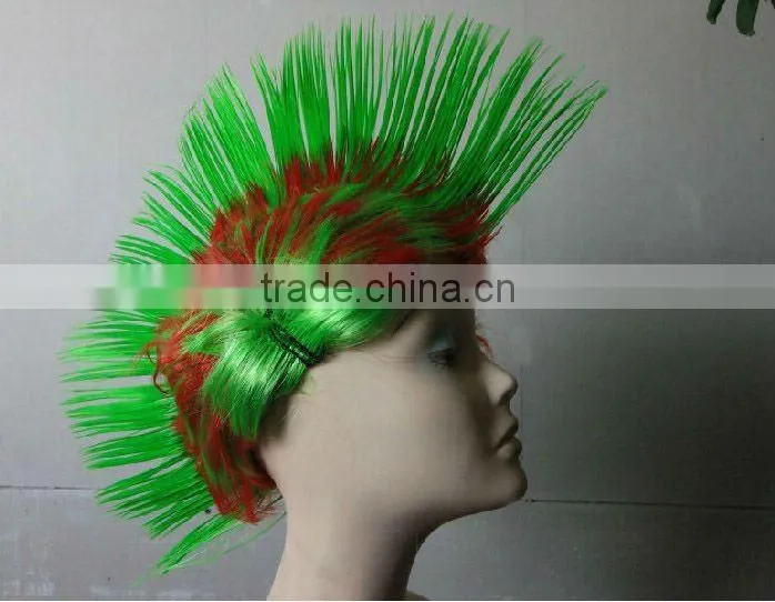 red short bob wigs carnival party wigs cheap fan wigs