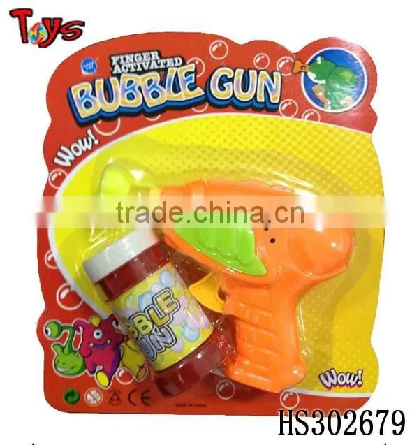 kids outdoor game plastic cheap manual bubble gun