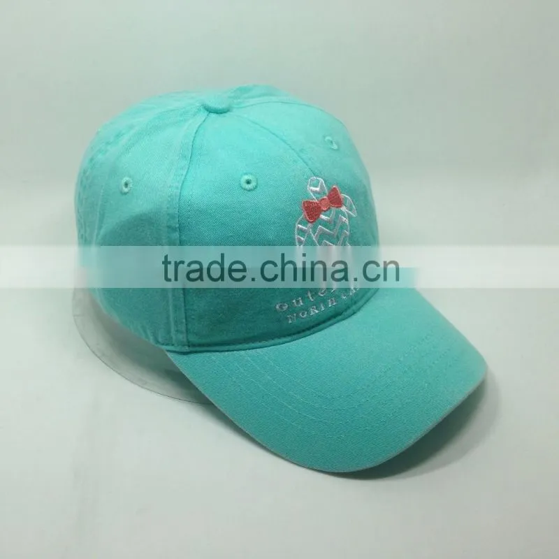 Wholesale 6 panels 100% Cotton Plain custom promotional baseball cap