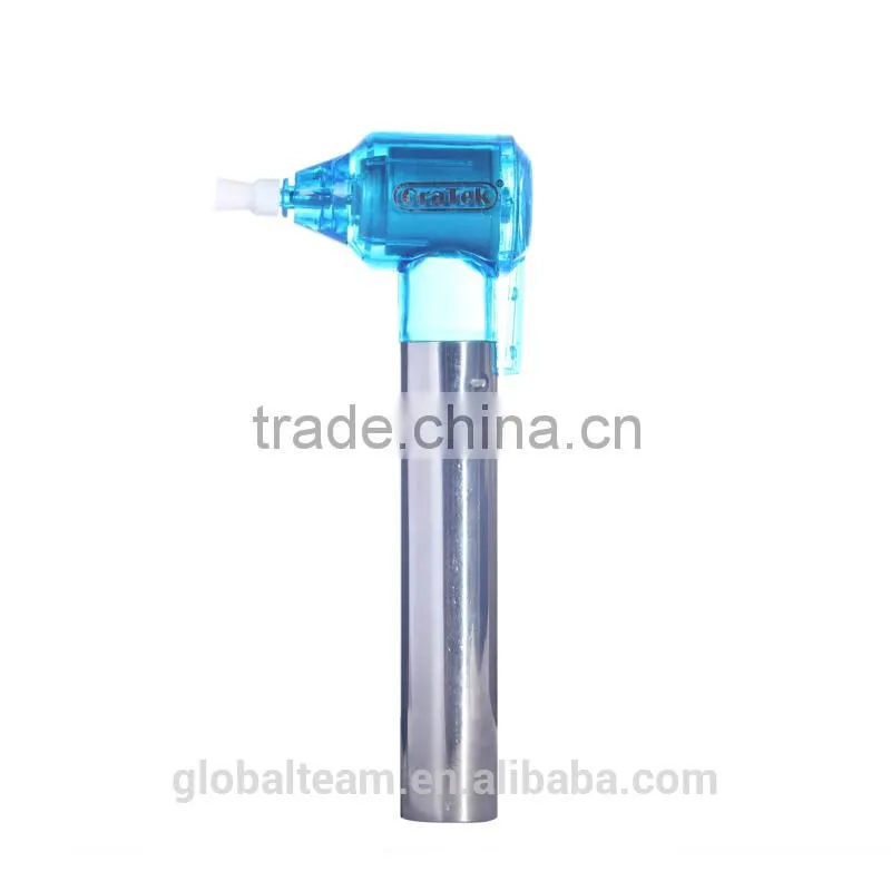 powered home tooth whitening kit with rubber replacement heads