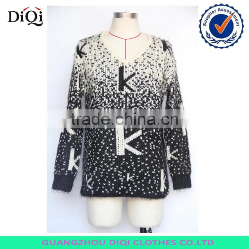 Womens Sweater Extra Large Cotton pullover Scoop Neck