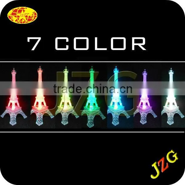 China eiffel tower factory best selling led blue eiffel tower for valentine's day gifts