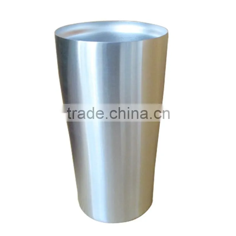 easy holding 450ml double layer LFGB FDA metal coffee tumbler Japan standard colorful water mug home use coffee cup
