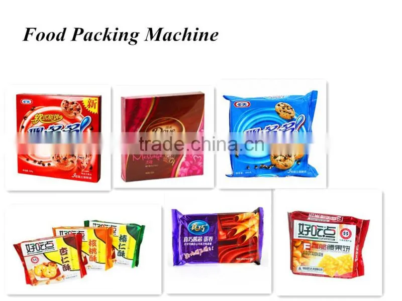 Fully Automatic Pillow Food (Bread, Snack) Packing Machine