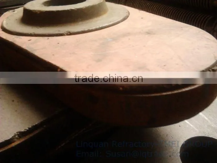 Q80 Alumina Carbon Slide Gate Plate