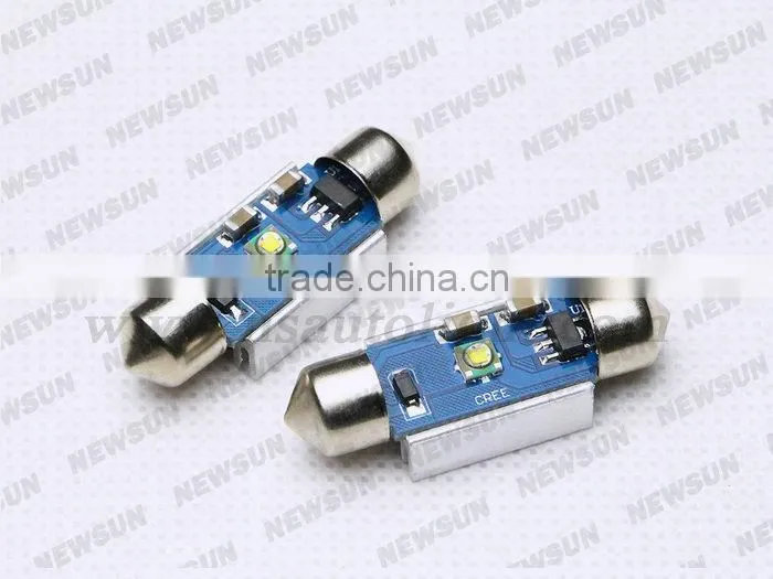 Hot sale LED Festoon light 36mm C5W 1 LEDS C ree XPE Sink for all cars