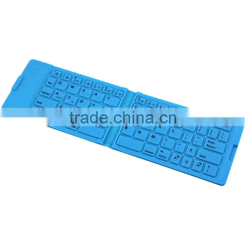 slim smart mini bluetooth wireless foldable keyboard for iOS/Android/Window