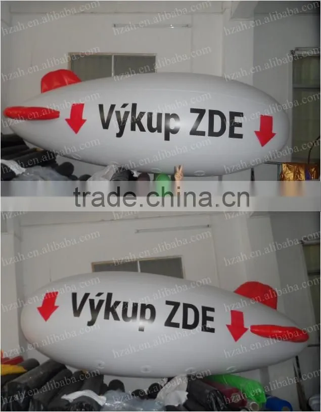 Small Advertising pvc Inflatable Helium Air Ship