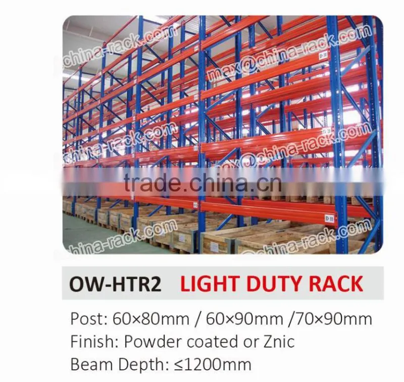 Sturdy and Durable Long Span Heavy Duty Warehouse Pallet Rack