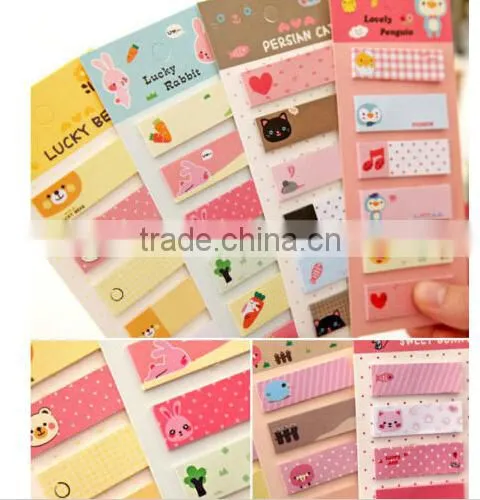 Cute Sunny Doll Expression Sticky Notes Notepad