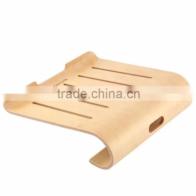 Universal Laptop Samdi Wood Holder Stand, for macbook wood holder wooden stand holder
