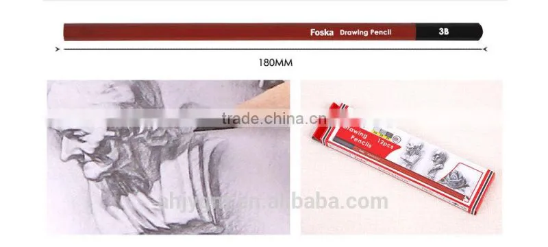 Good Quality 2B/HB/2H Drawing Pencil