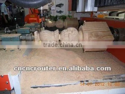 cylinder engraving machine with 8 heads (heads can turn upside and down 180 degree )