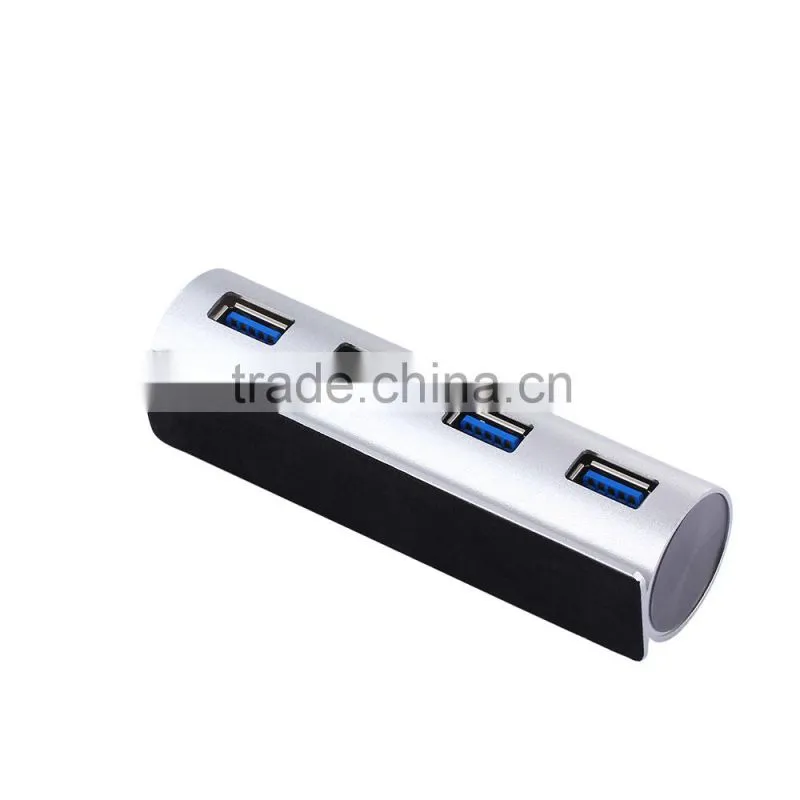 Promotional aluminum usb por hub, 4 port usb 3.0 hub, usb hub 3.0