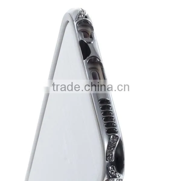 Luxury Crystal Diamond Bling Metal Frame Bumper Case Cover For iPhone 6