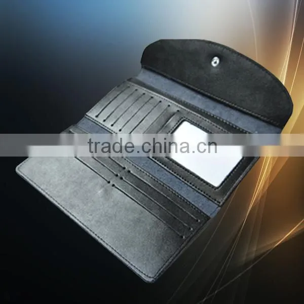 OEM welcome China factory wholesale genuine leather wallets for girls or young ladies